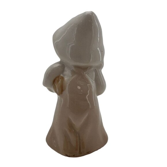 Vintage Ceramic Harvest Girl Figurine Bonnet Bread 5.5" Tall Collectible - Picture 4 of 8